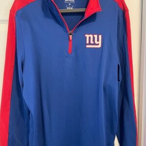 NWT New York Giants long sleeve dry fit shirt.